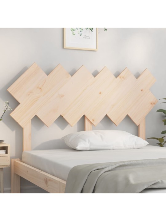 Gultas galvgalis, 132x3x81 cm, priedes masīvkoks