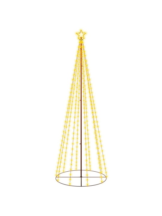 Ziemassvētku egle, 310 silti baltas LED lampiņas, 100x300 cm