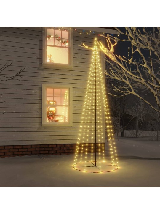 Ziemassvētku egle, 310 silti baltas LED lampiņas, 100x300 cm