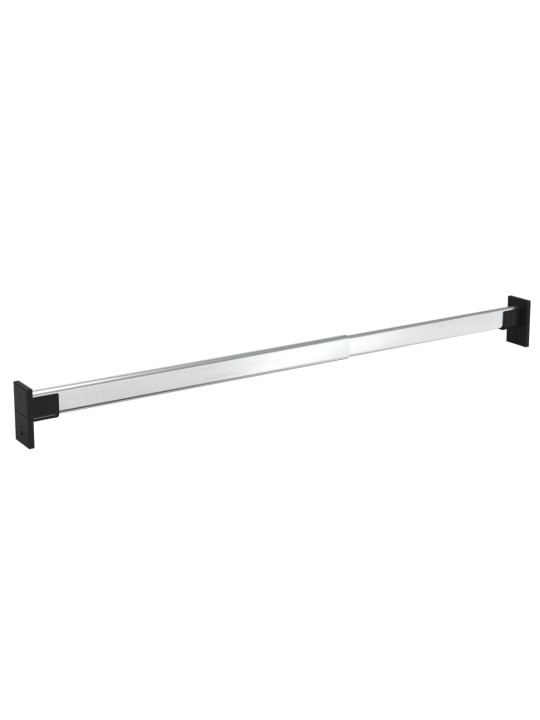 Teleskopiskās skapja sliedes, 2 gab., sudraba krāsa, 58-100 cm