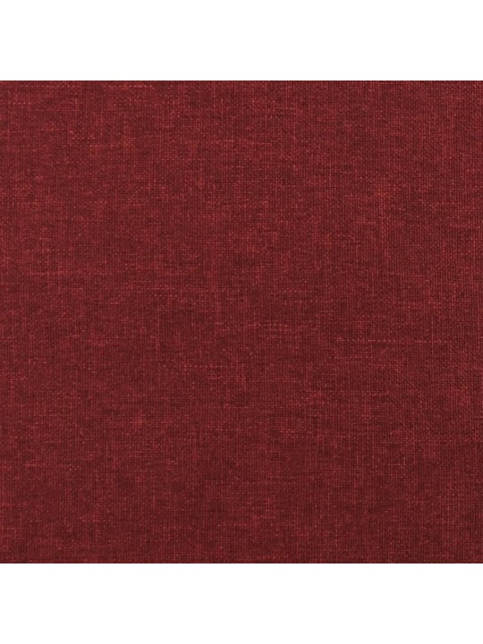 Sienas paneļi, 12 gab., vīnsarkani, 30x15 cm, audums, 0,54 m²