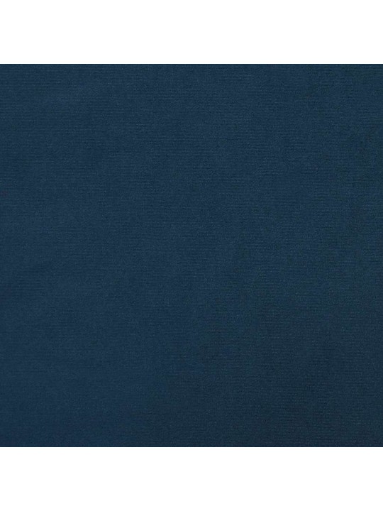 Sienas paneļi, 12 gab., zili, 30x15 cm, samts, 0,54 m²