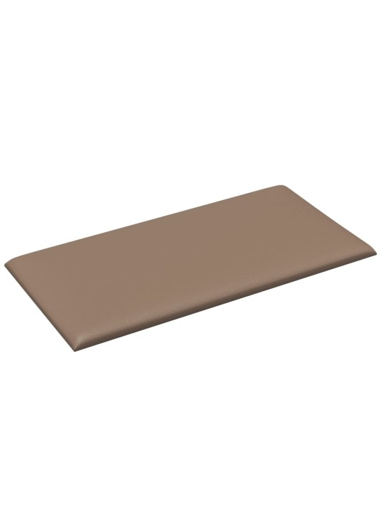 Sienas paneļi, 12 gab., 60x30 cm, mākslīgā āda, 2,16 m²