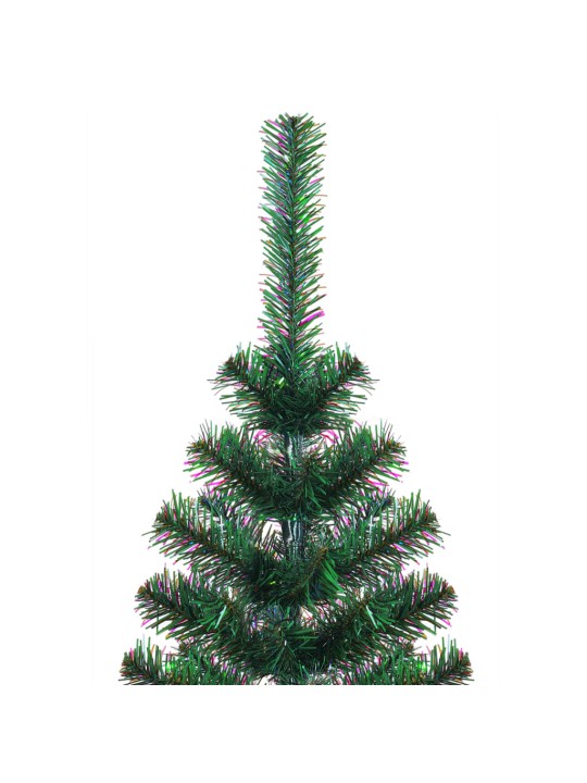 Mākslīgā ziemassvētku egle, zaigojoši zaru gali, zaļa, 210 cm