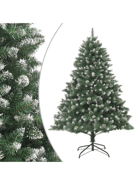 Mākslīgā Ziemassvētku egle ar statīvu, 210 cm, PVC