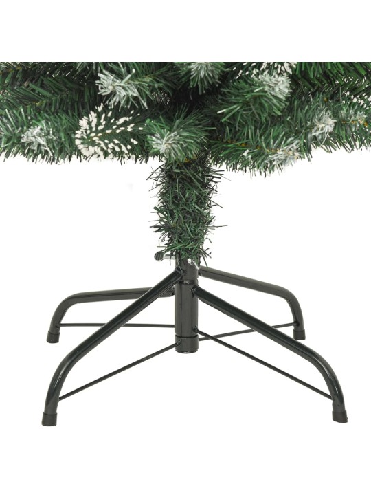 Mākslīgā ziemassvētku egle ar statīvu, šaura, 120 cm, pvc