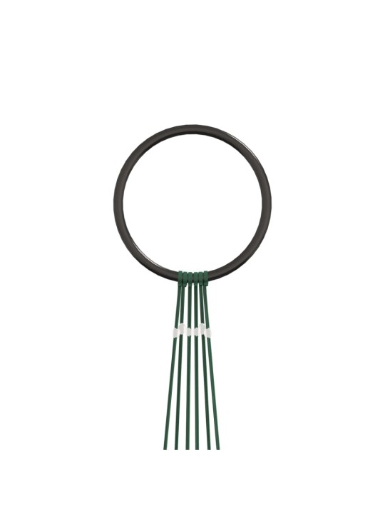 Ziemassvētku egle karoga mastam, 108 silti baltas led, 180 cm