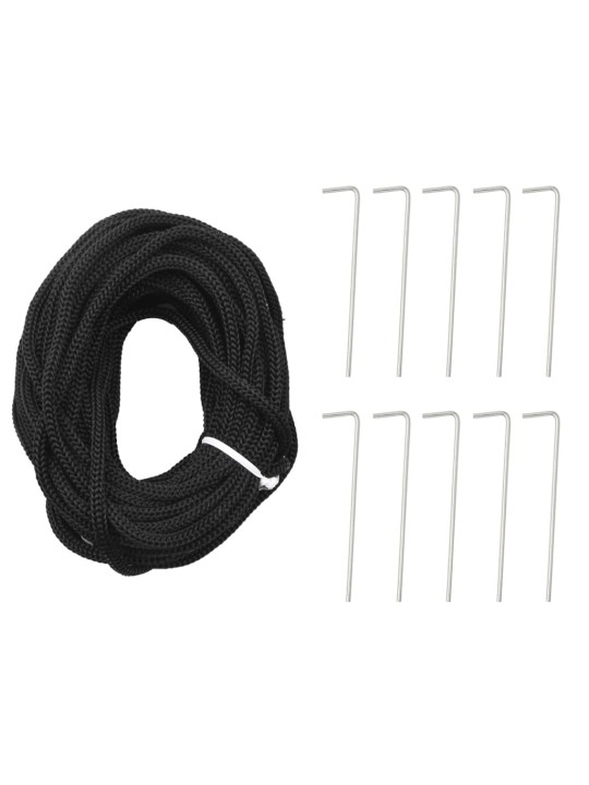 Ziemassvētku egle karoga mastam, 310 vēsi baltas LED, 300 cm