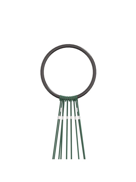 Ziemassvētku egle karoga mastam, 310 krāsainas LED, 300 cm