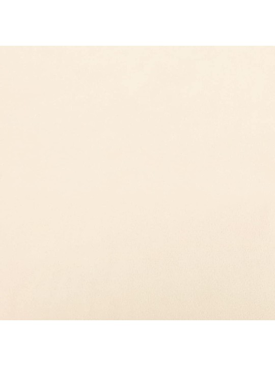 Sienas paneļi, 12 gab., krēmkrāsas, 60x30 cm, samts, 2,16 m²