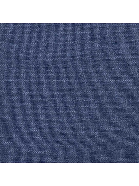 Sienas paneļi, 12 gab., zili, 90x15 cm, audums, 1,62 m²