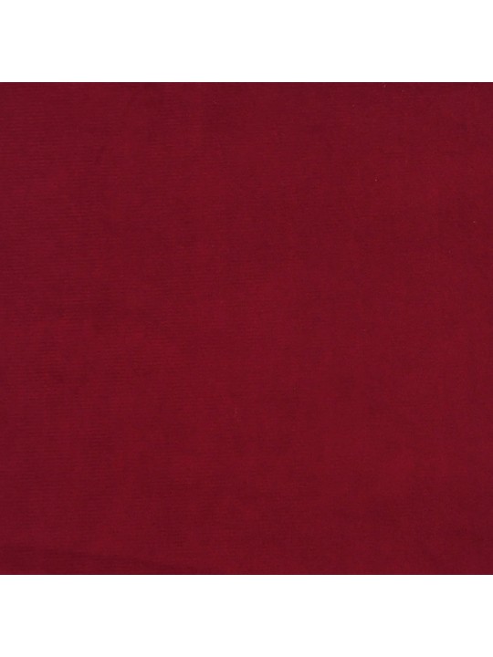 Sienas paneļi, 12 gab., vīnsarkani, 30x30 cm, samts, 0,54 m²