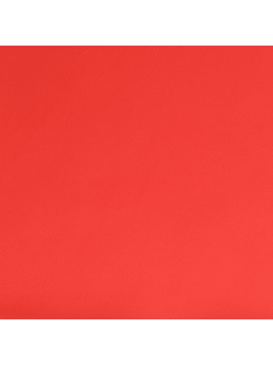 Sienas paneļi, 12 gab., sarkani, 60x15 cm, mākslīgā āda, 1,08m²