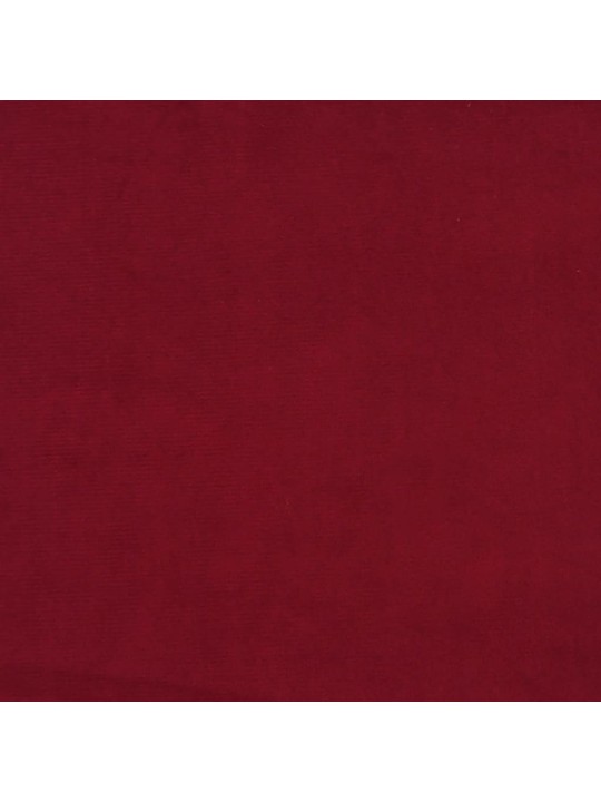 Sienas paneļi, 12 gab., vīnsarkani, 30x30 cm, samts, 1,08 m²