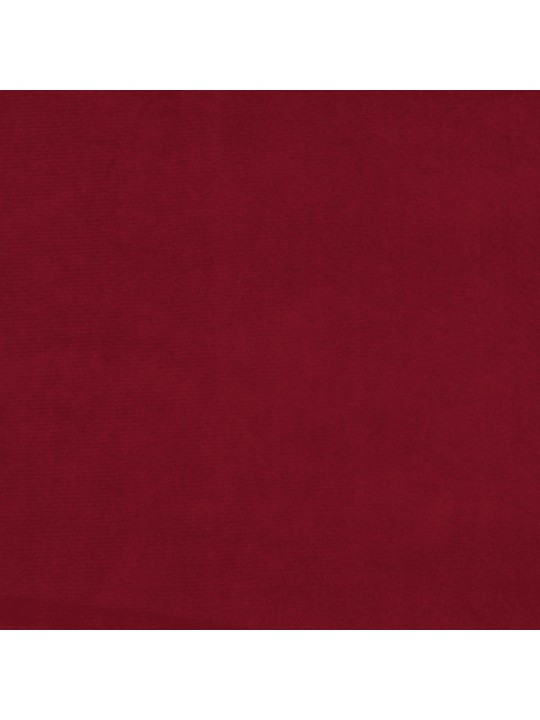 Sienas paneļi, 12 gab., vīnsarkani, 60x15 cm, samts, 1,08 m²