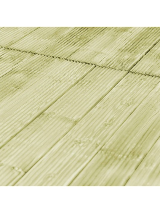 Terases seguma dēļi, 32 gab., 4,64 m², 1 m, impregnēta priede