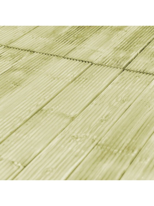 Terases seguma dēļi, 48 gab., 6,96 m², 1 m, impregnēta priede