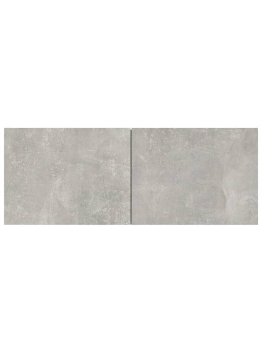 Tv skapīši, 2 gab., betonpelēki, 80x30x30 cm, inženierijas koks