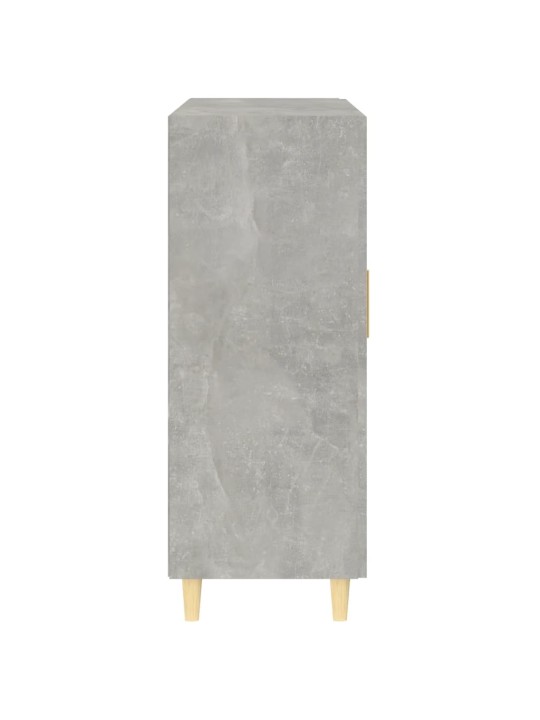 Kumode, betona pelēka, 69,5x34x90 cm, inženierijas koks