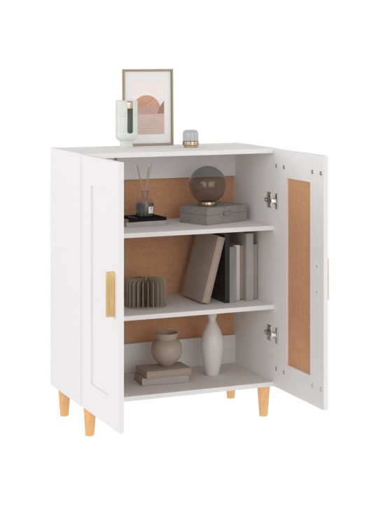 Kumode, balta, 69,5x34x90 cm, inženierijas koks