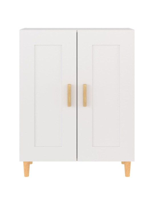 Kumode, balta, 69,5x34x90 cm, inženierijas koks