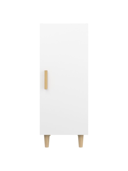 Kumode, balta, 34,5x34x90 cm, inženierijas koks