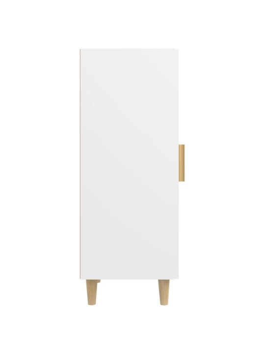 Kumode, balta, 34,5x34x90 cm, inženierijas koks