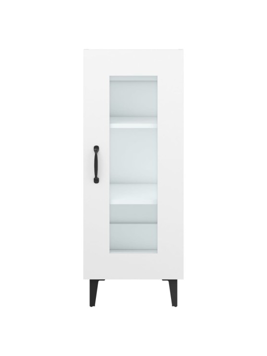 Kumode, balta, 34,5x34x90 cm, inženierijas koks