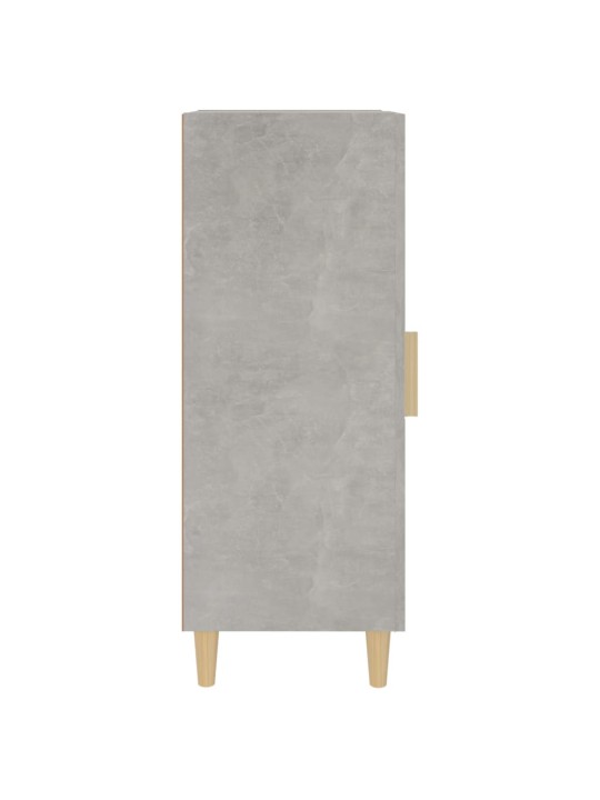 Kumode, betona pelēka, 34,5x34x90 cm, inženierijas koks