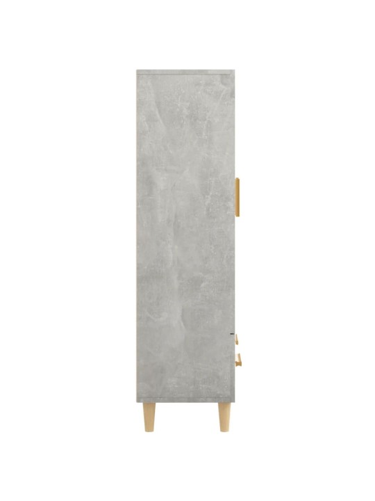 Augstais skapītis, betonpelēks, 70x31x115 cm, inženierijas koks