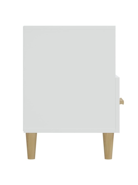 Tv skapītis, balts, 102x36x50 cm, inženierijas koks