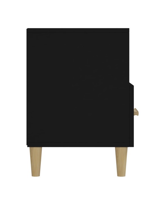 Tv skapītis, melns, 102x36x50 cm, inženierijas koks