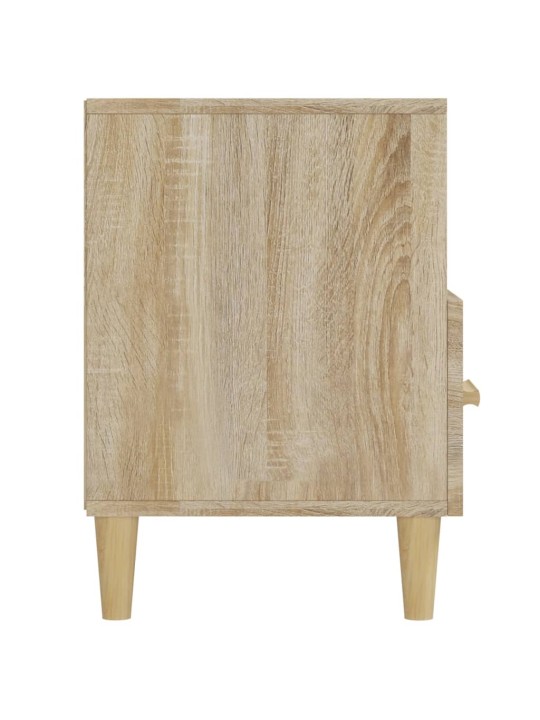 Tv skapītis, ozolkoka krāsa, 102x36x50 cm, inženierijas koks