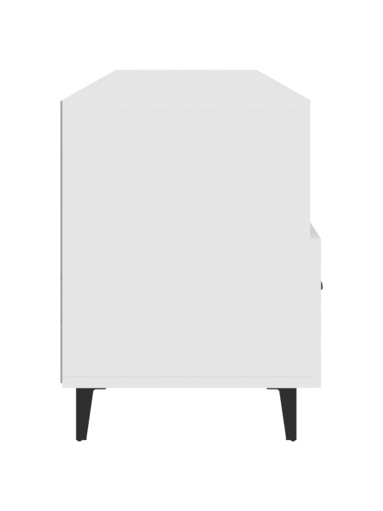 Tv skapītis, balts, 102x35x50 cm, inženierijas koks