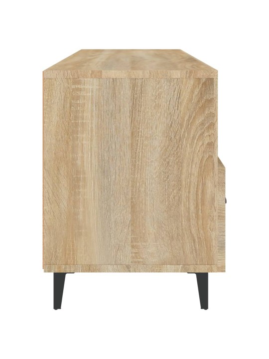 Tv skapītis, ozolkoka krāsa, 102x35x50 cm, inženierijas koks
