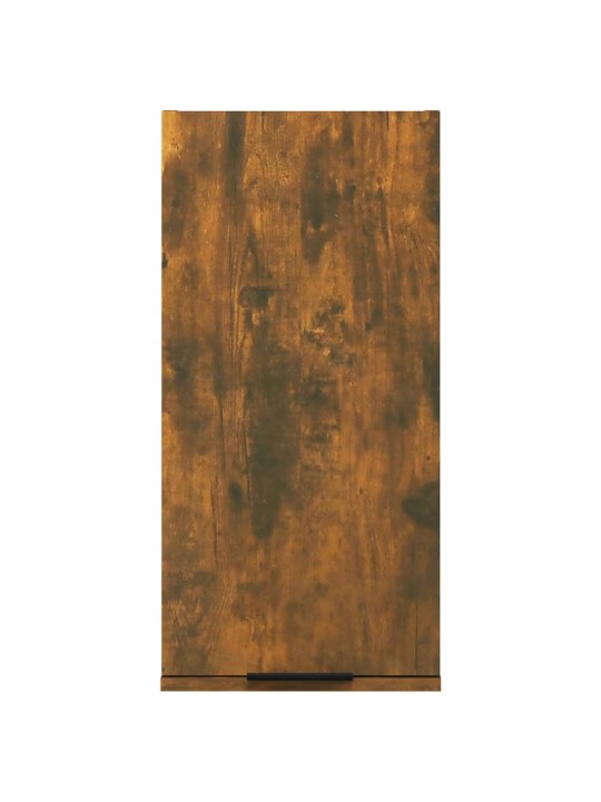 Vannasistabas sienas skapītis, ozolkoka krāsa, 32x20x67 cm