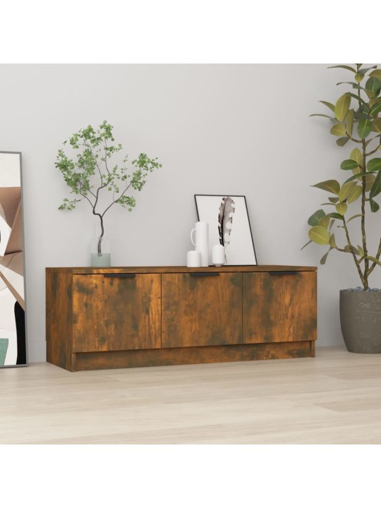 Tv skapītis, ozolkoka krāsa, 160x35x55 cm, inženierijas koks