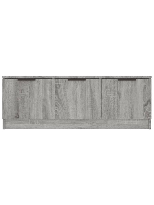 Tv skapītis, pelēka ozolkoka, 102x35x36,5 cm, inženierijas koks