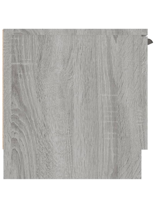 Tv skapītis, pelēka ozolkoka, 102x35x36,5 cm, inženierijas koks