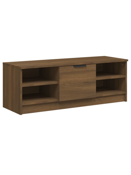 Tv skapītis, brūna ozola, 102x35,5x36,5cm, inženierijas koks