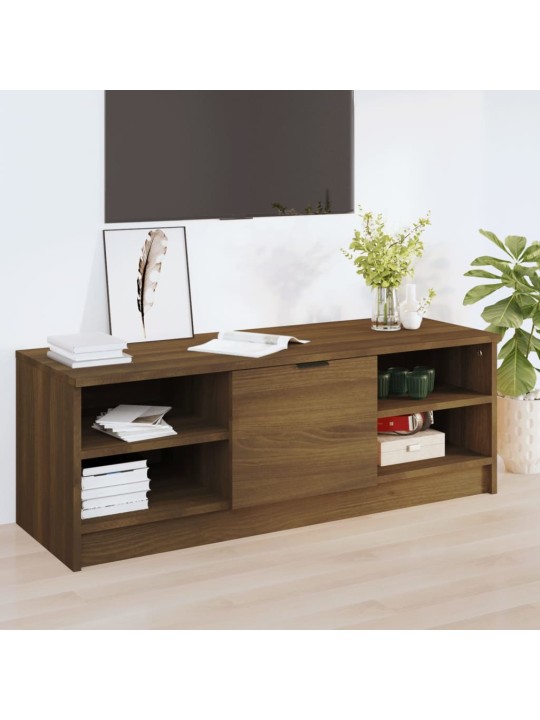 Tv skapītis, brūna ozola, 102x35,5x36,5cm, inženierijas koks