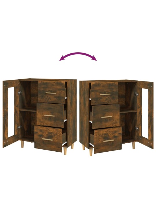 Kumode, ozolkoka krāsa, 69,5x34x90 cm, inženierijas koks