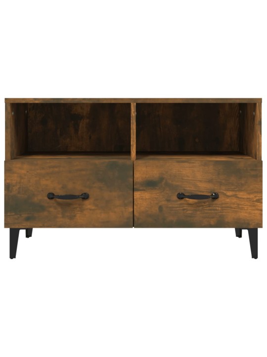 Tv skapītis, ozolkoka krāsa, 80x36x50 cm, inženierijas koks