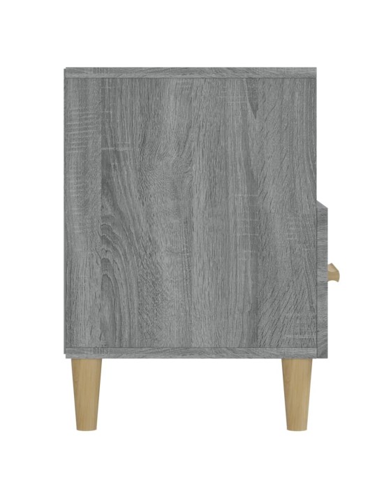 Tv skapītis, pelēka ozolkoka, 102x36x50 cm, inženierijas koks