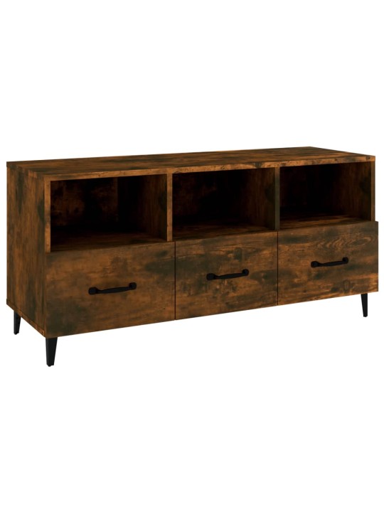 Tv skapītis, ozolkoka krāsa, 102x35x50 cm, inženierijas koks