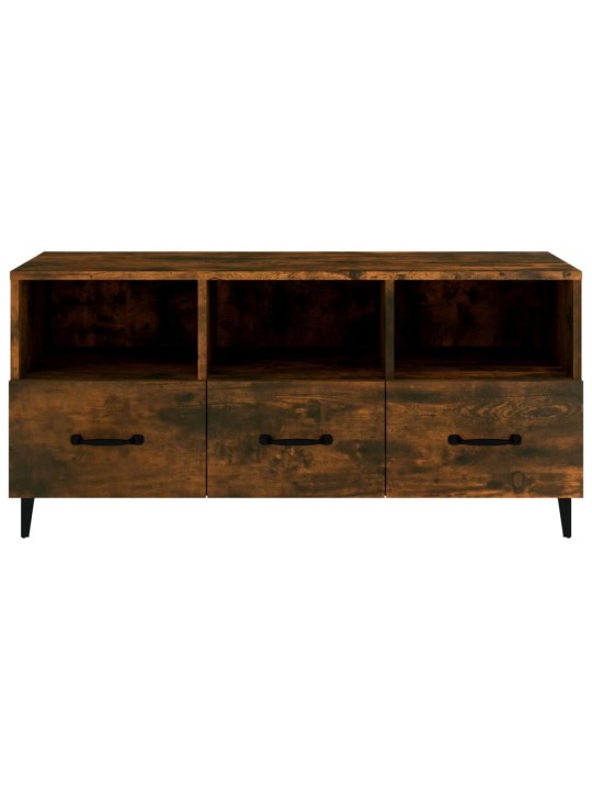 Tv skapītis, ozolkoka krāsa, 102x35x50 cm, inženierijas koks