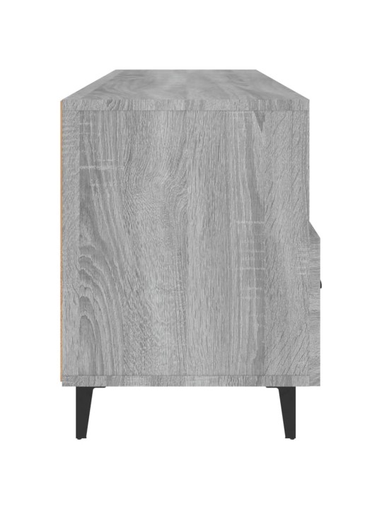 Tv skapītis, pelēka koka krāsa, 102x35x50 cm, inženierijas koks