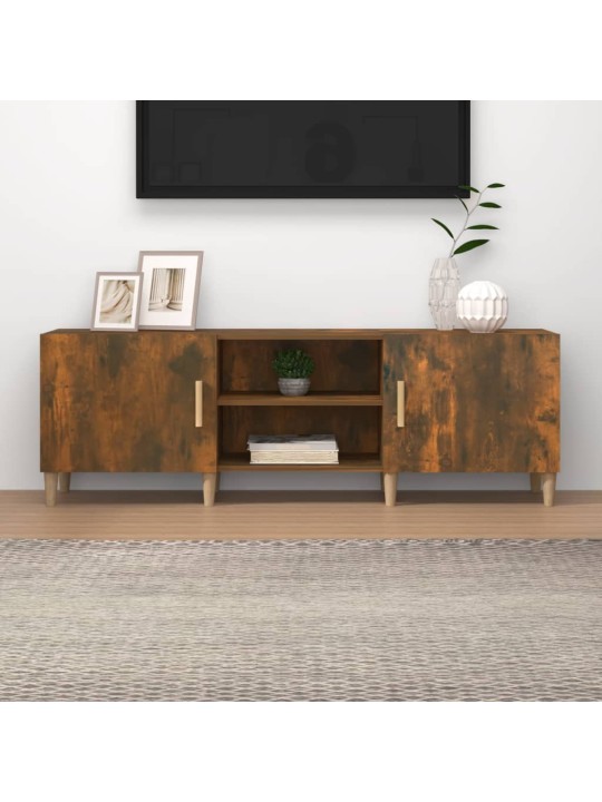 Tv skapītis, ozolkoka krāsa, 150x30x50 cm, inženierijas koks