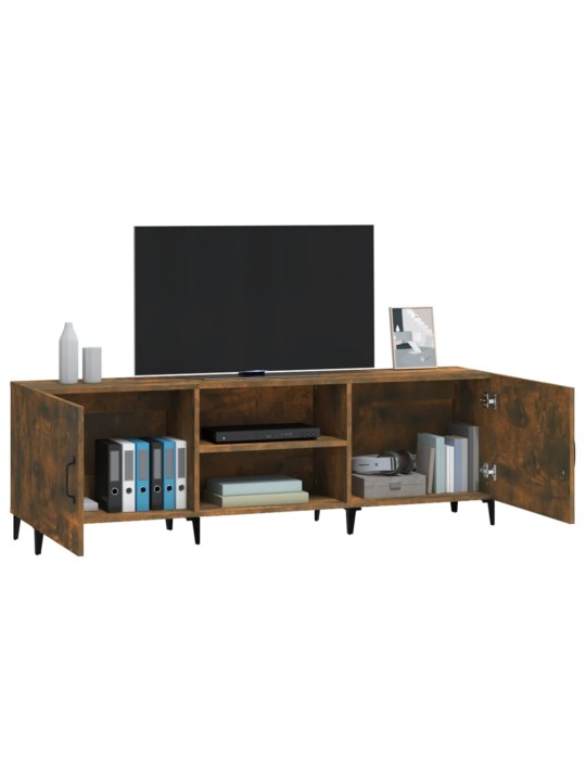 Tv skapītis, ozolkoka krāsa, 150x30x50 cm, inženierijas koks