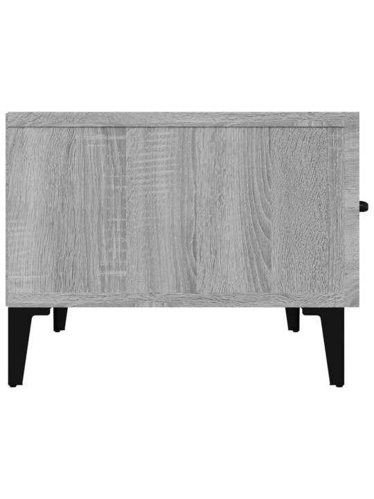 Tv skapītis, pelēka ozolkoka, 150x34,5x30 cm, inženierijas koks